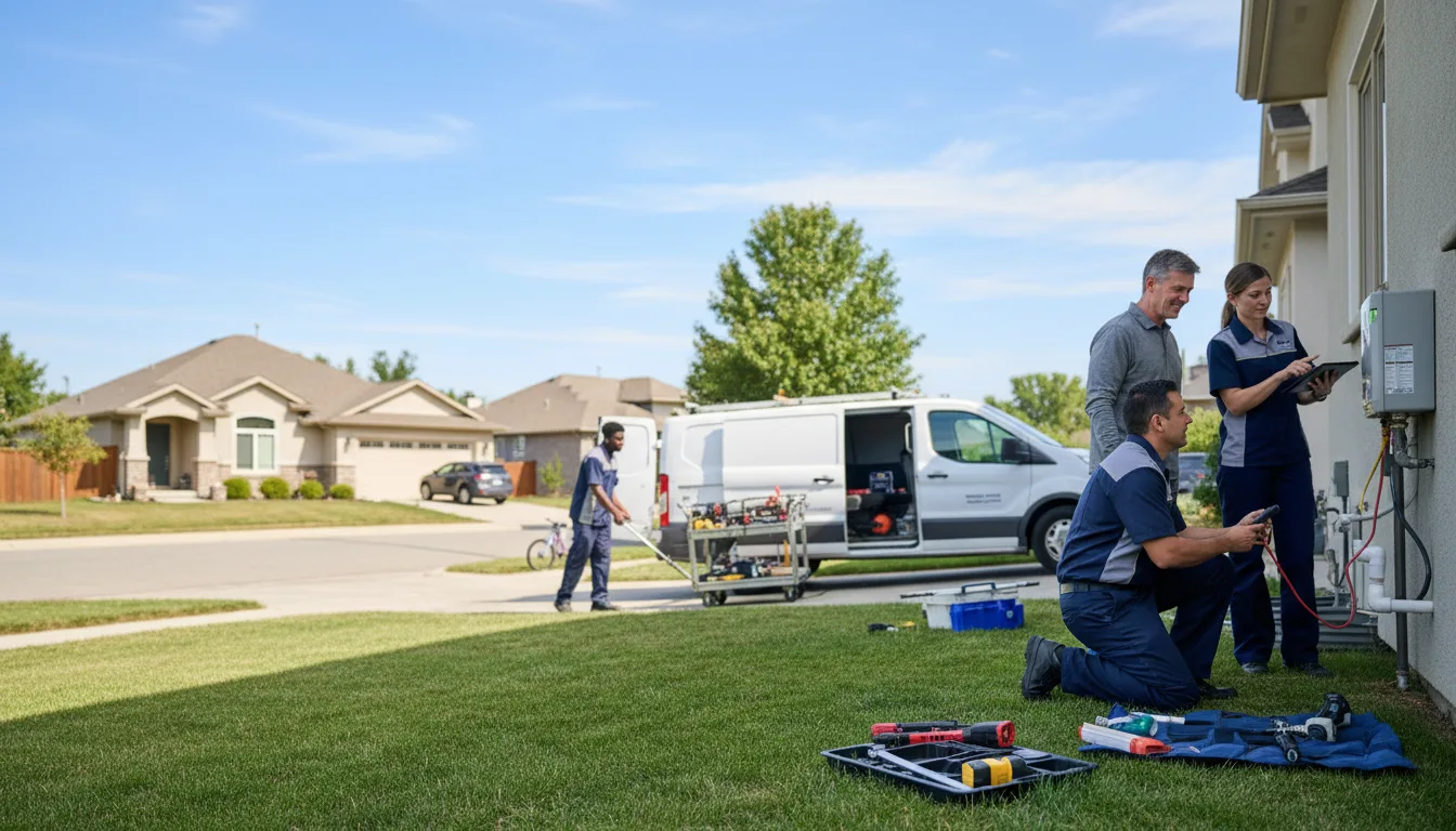 Tankless water heater service in Potwin, KS
